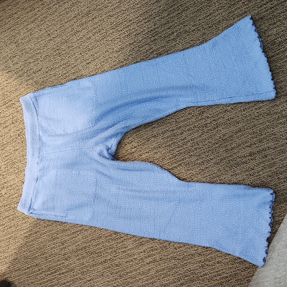 FP Beach Knit Cropped Pants Size Large